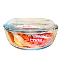Pyrex Essentials Casseruola Cuoci Pane Con Coperchio In Vetro Borosilicato Set 3 Pz