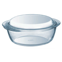 Pyrex Essentials Casseruola Cuoci Pane Con Coperchio In Vetro Borosilicato Set 3 Pz