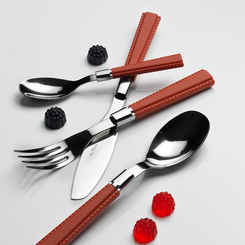 Pintinox Velvet Servizio Posate In Acciaio Inox Set 24 Pz