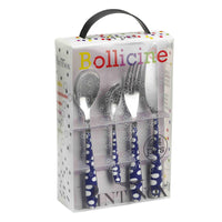 Pintinox Bollicine Servizio Posate In Acciaio Inox Set 24 Pz