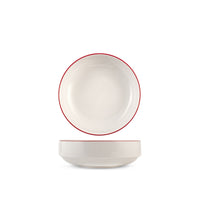 H&H Essence Red Servizio Piatti In Porcellana - Set 18 Pz