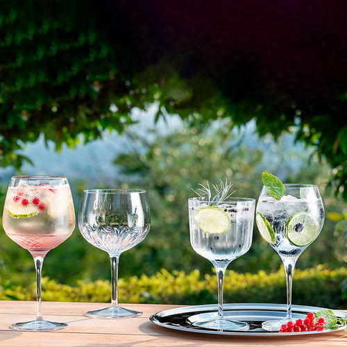 Bormioli Luigi Gin Selection Set Calici Gin Tonic In Vetro Set 4 Pezzi