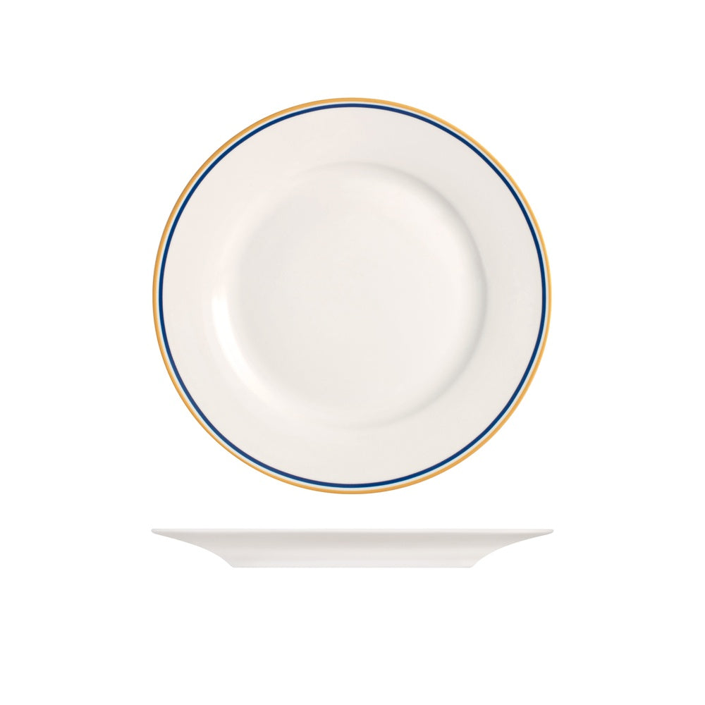 H&H Balmoral Servizio Piatti In New Bone China - Set 18 Pz