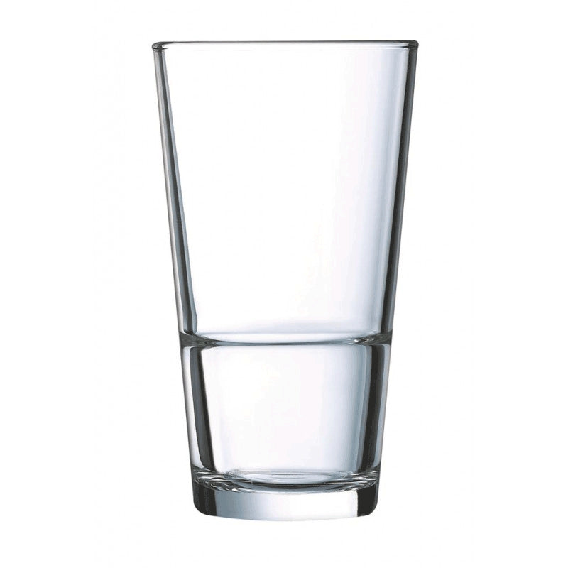 35 Cl Arcoroc Stack Up Bicchiere Bibita In Vetro Set 6 Pezzi