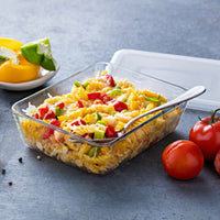 Pyrex Cook And Freeze Set Contenitori Per Alimenti In Vetro Borosilicato Set 3 Pz