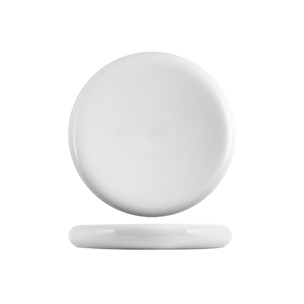 H&H Cloud Piatto Presentazione Rotondo In Porcellana Set 2 Pz