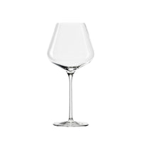 70 8 Cl Stolzle Lausitz Quatrophil Calice Vino Rosso Burgundy In Vetro Set 6 Pezzi