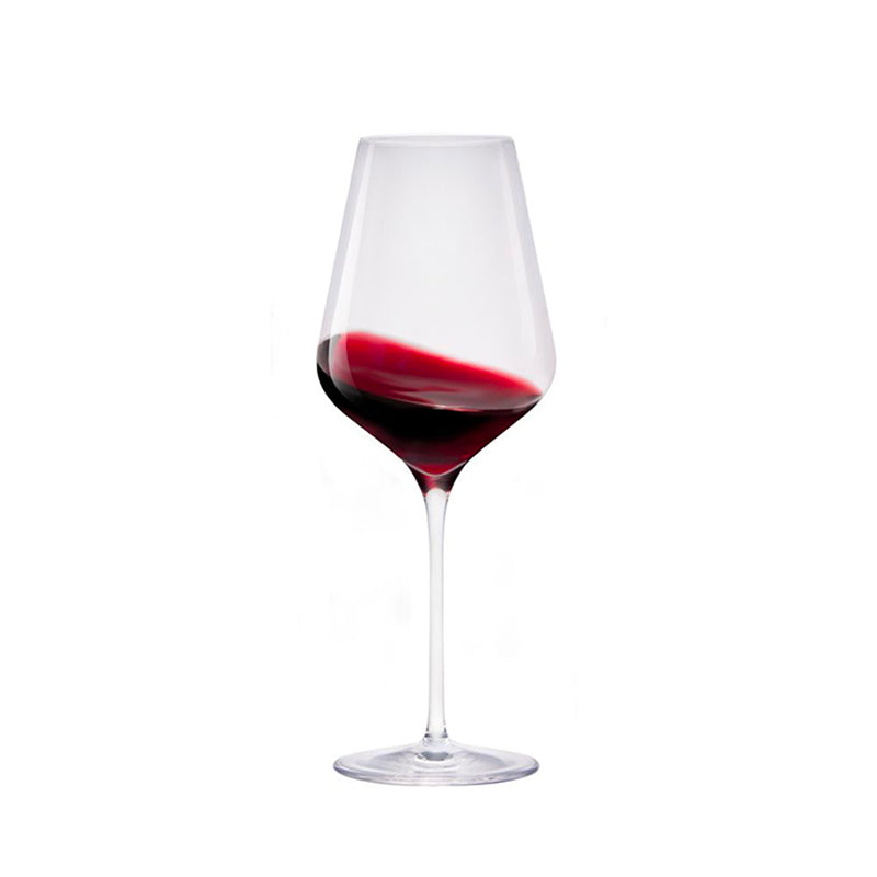 56 8 Cl Stolzle Lausitz Quatrophil Calice Vino Rosso In Vetro Set 6 Pezzi