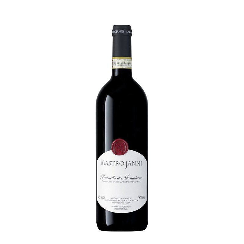 Mastrojanni Brunello Di Montalcino Docg 2017 Azienda Agricola Mastrojanni Set Bottiglia Decanter Vinea Bormioli Luigi