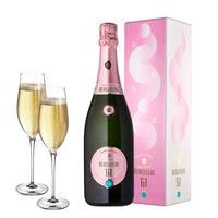 61 Rose Franciacorta Docg Cantine Berlucchi Set 2 Calici Bormioli Luigi Vinea 42 Cl