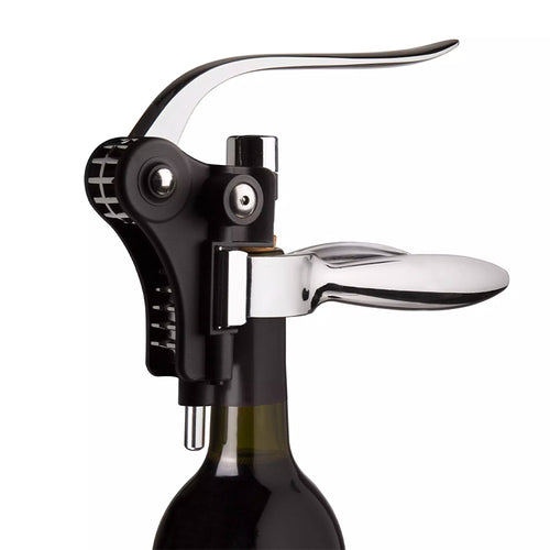 Vacu Vin Cavatappi Orizzontale In Acciaio Inox