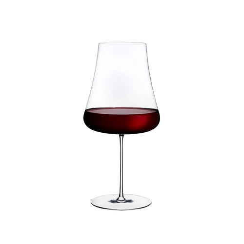 1 Litro Nude Steam Zero Calice Vino Rosso In Vetro Set 2 Pezzi