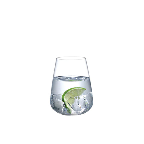 45 Cl Nude Steam Zero Bicchiere Acqua In Vetro Set 2 Pezzi