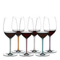 62 5 Cl Riedel Fatto A Mano Calice Degustazione Cabernet Merlot In Vetro Set 6 Pezzi