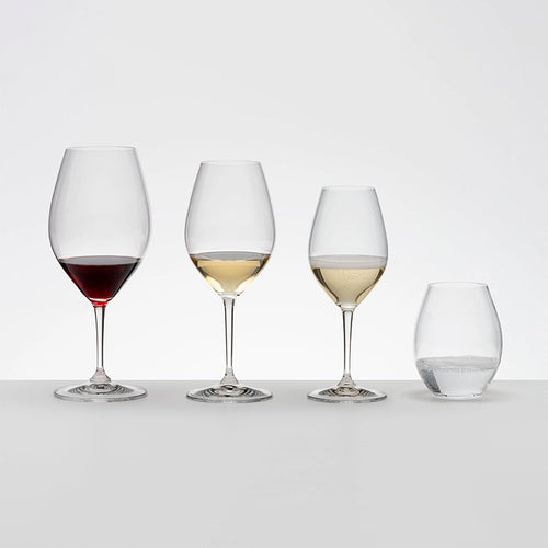 44 Cl Riedel Wine Friendly Calice Multiuso In Vetro Set 4 Pezzi