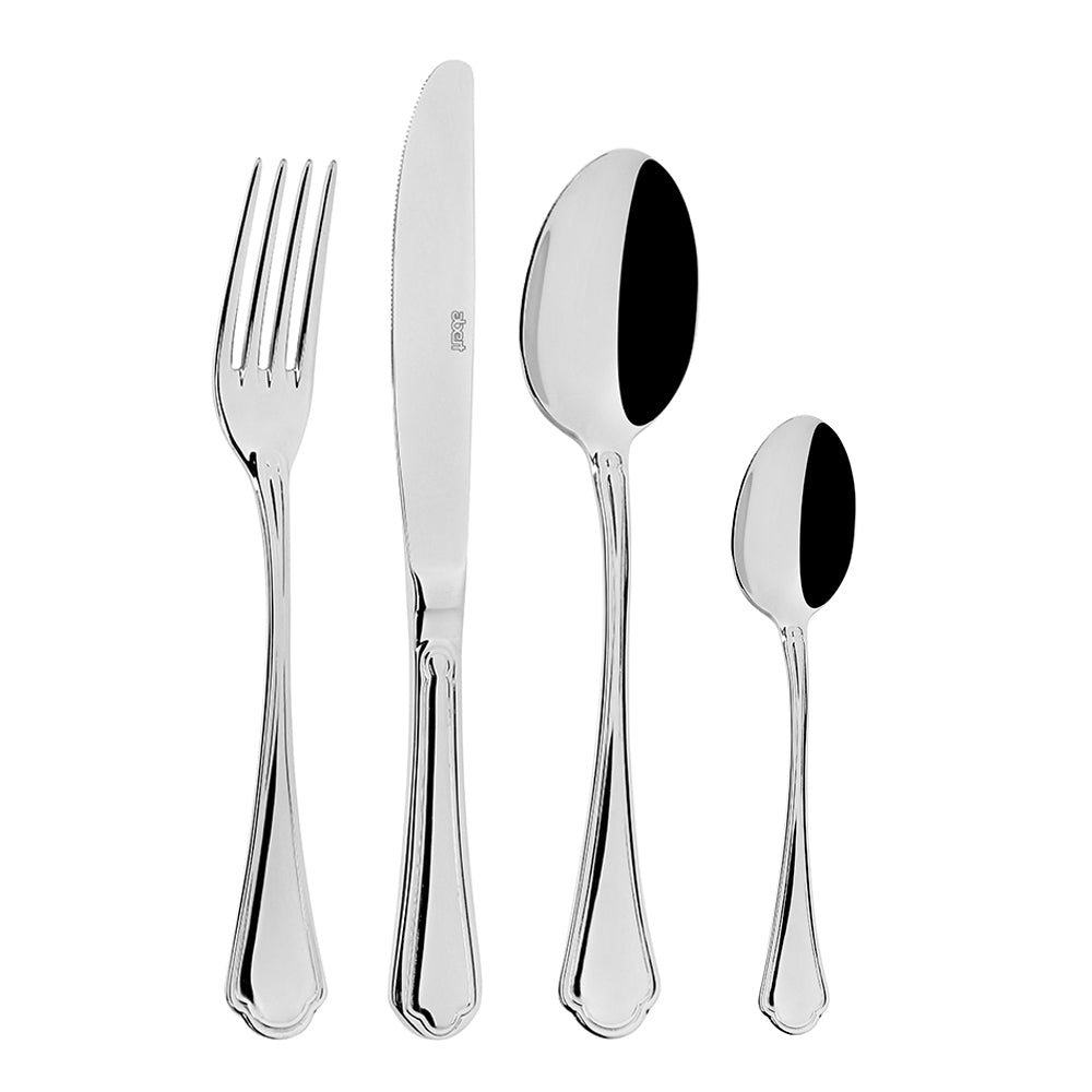 Abert Rada Servizio Posate In acciaio Inox 18/10 Set 24 Pz