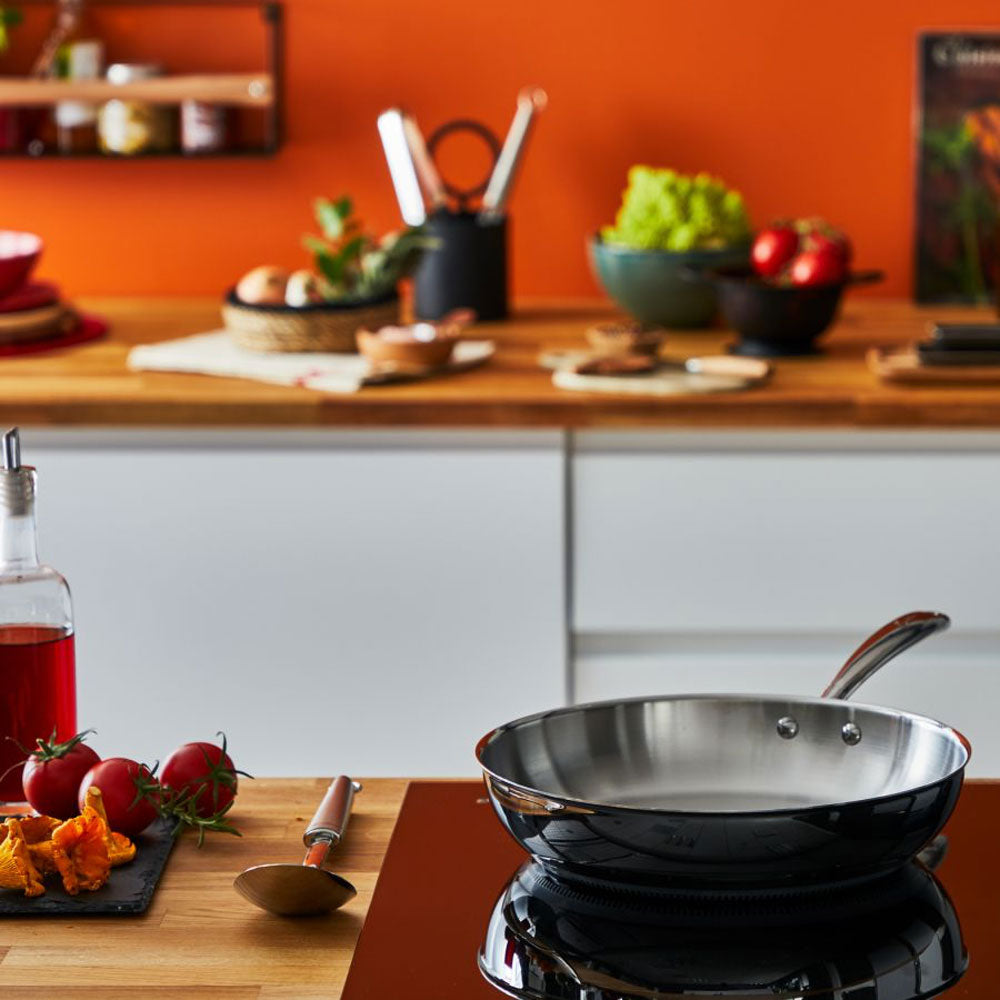 24-28 cm - Lagostina Accademia Lagofusion Set Padelle In Acciaio Inox Set 2 Pz