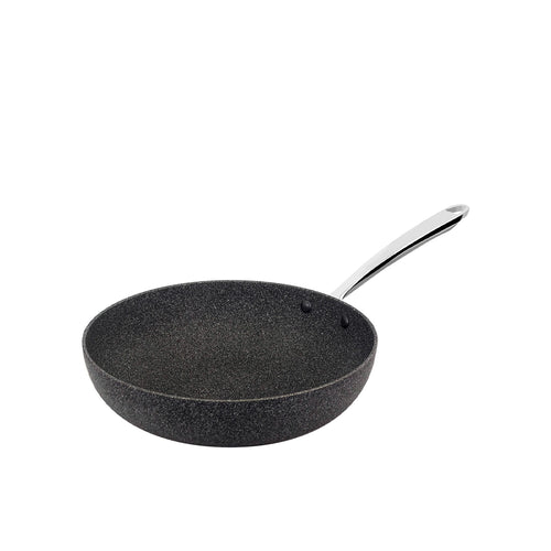 Agnelli Sharkskin 3mm Padella Alta Svasata Antiaderente Con Manico 1907 Inox