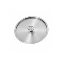 Alu-Inox 3-Ply Coperchio In Acciaio Inox con Pomolo