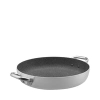 Agnelli SharkSkin Tegame Basso In Alluminio Antiaderente Con 2 Maniglie Acciaio Inox