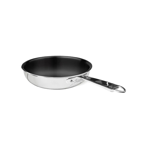 Agnelli Non-Stick Alu-Inox Padella Alta Svasata Antiaderente In Alluminio Con Manico Inox