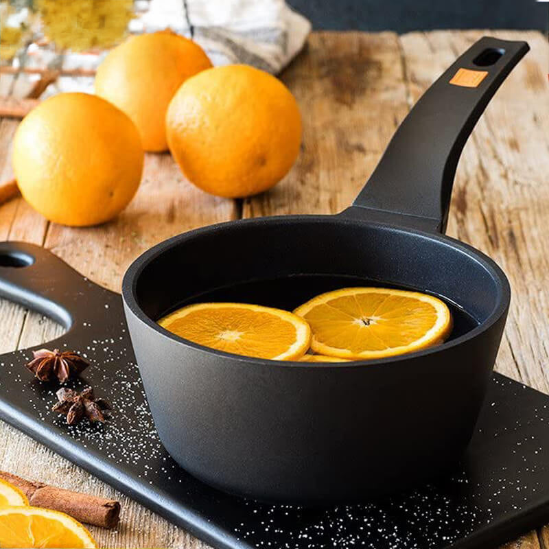16 cm - Efficiënte gegoten aluminium steelpan - Bakeliet