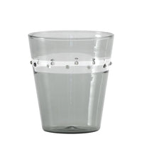 30 cl - Zafferano A Pallini Bicchiere Acqua Tumbler Fatto A Mano In Vetro Borosilicato - Set 4 Pz