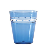 30 cl - Zafferano A Pallini Bicchiere Acqua Tumbler Fatto A Mano In Vetro Borosilicato - Set 4 Pz
