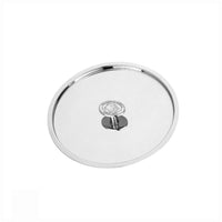 Agnelli Alu-Inox 3-Ply Coperchio In Alluminio con Pomolo in Acciaio Inox