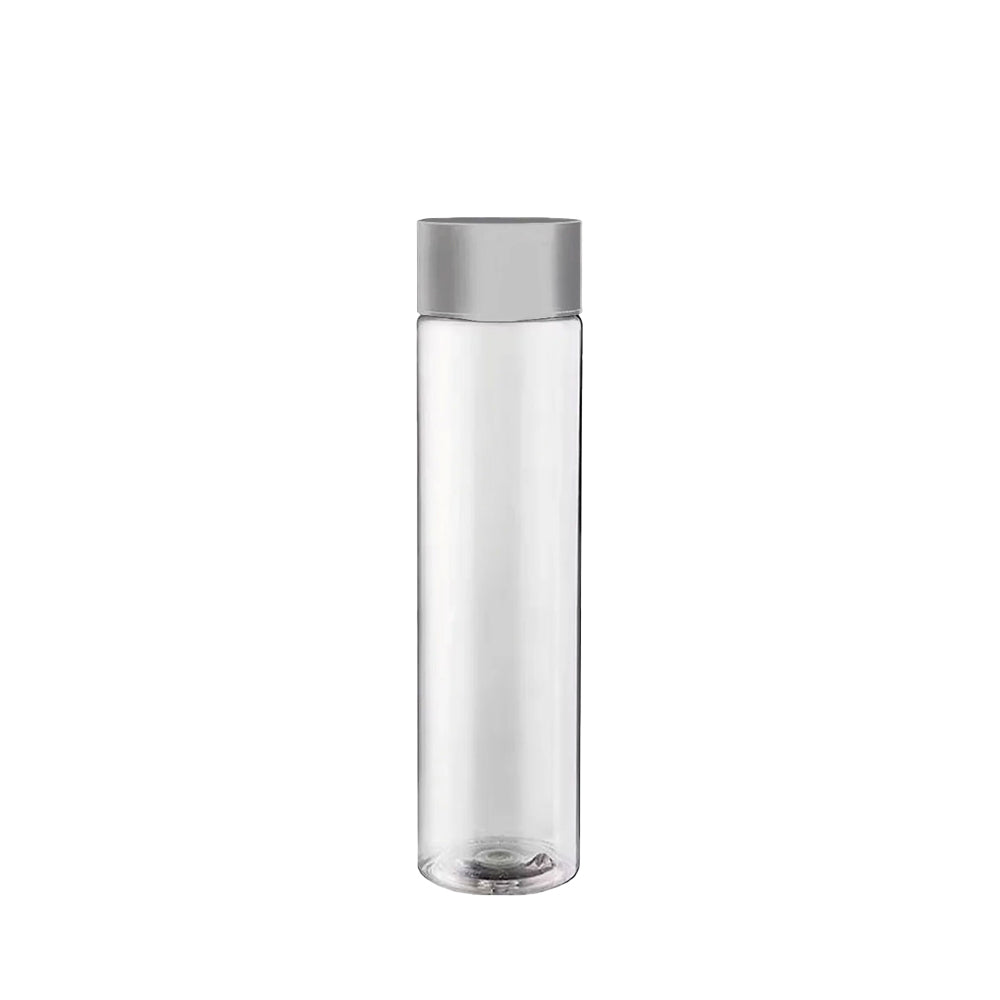 50 - Kefass Cylindrical Glass Water Bottle with Screw Cap - Set of 6