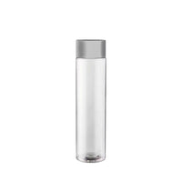 50 - Kefass Cylindrical Glass Water Bottle with Screw Cap - Set of 6