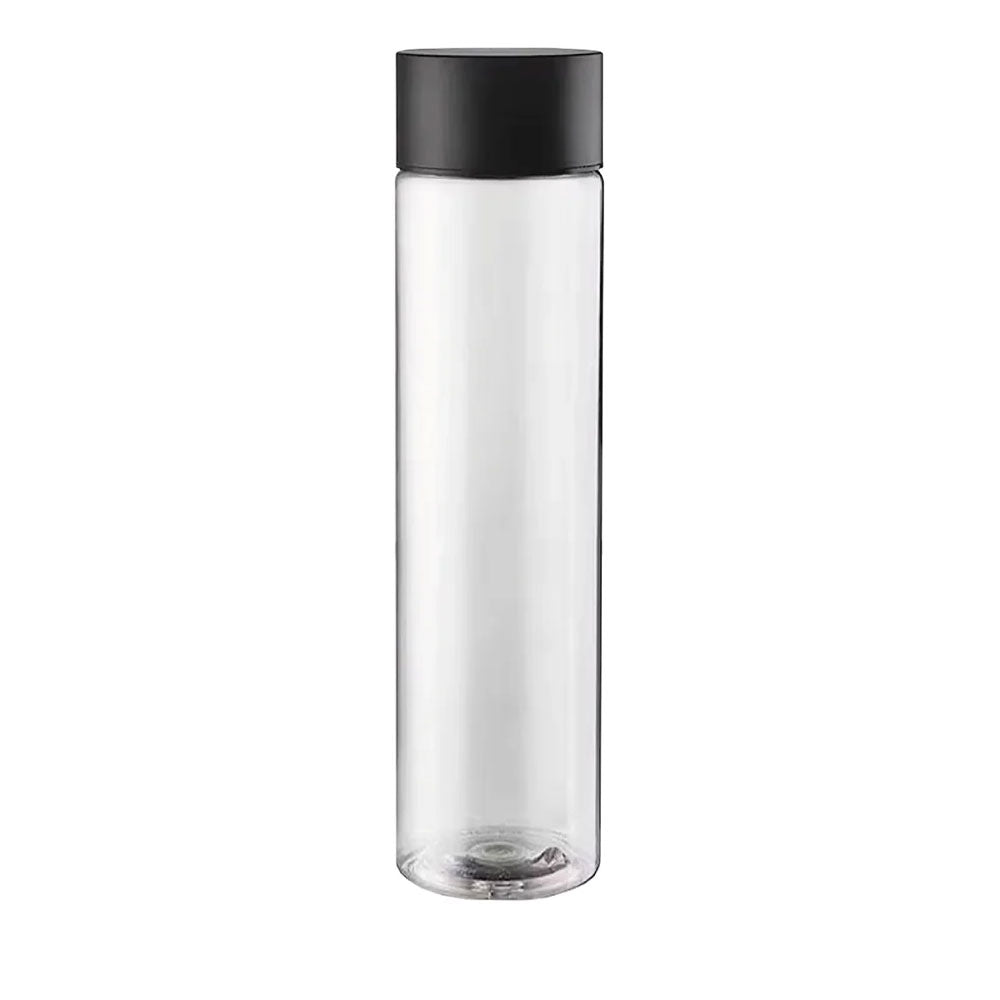 75 cl - Bottiglia Acqua Cilindrica In Vetro con Tappo a Vite - Set 6 Pz