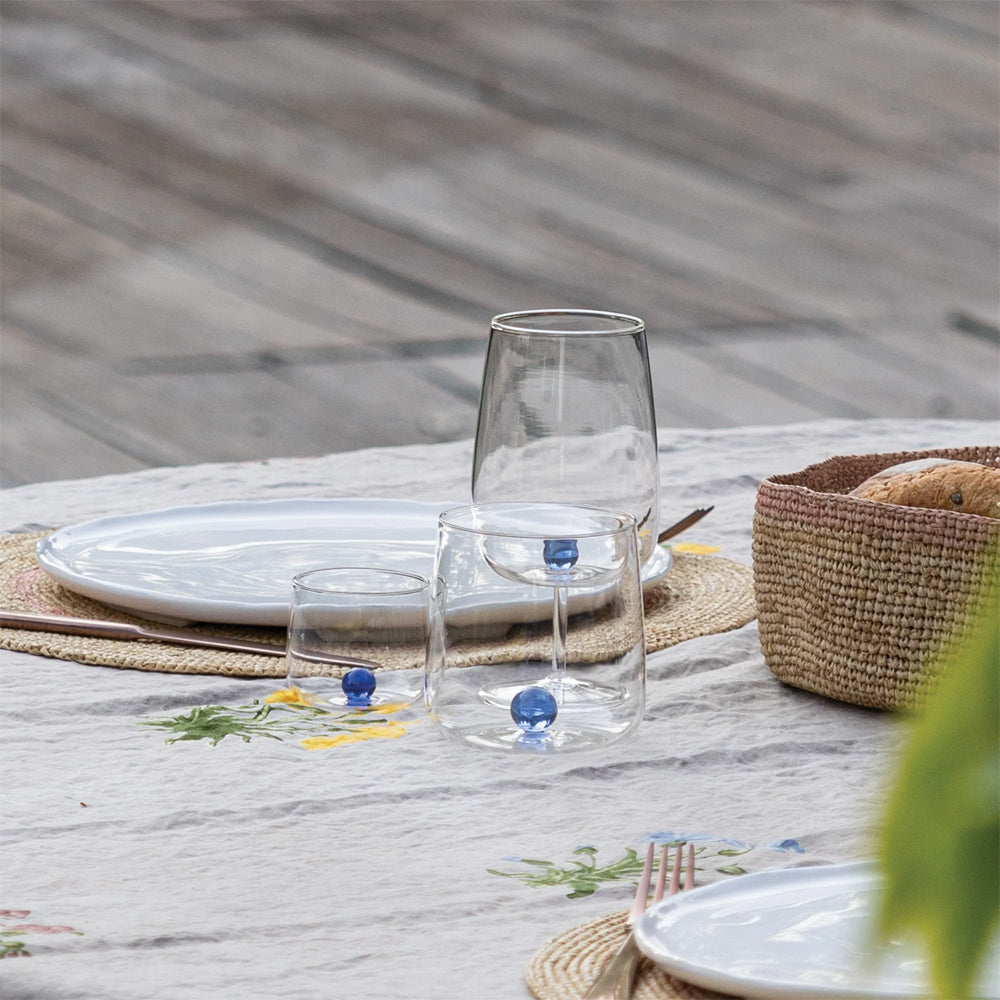 44 cl - Bilia Bicchiere Acqua Bilia Colorata in Vetro Borosilicato - Set 6 Pezzi