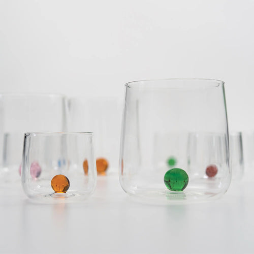 44 cl - Bilia Waterglas Gekleurd Bilia in Borosilicaatglas - Set van 6 stuks