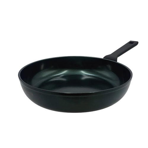 Agnelli AlBlack Elite 3.5 mm Padella Alta Antiaderente Ceramico CK2 Con Manico Soft Touch