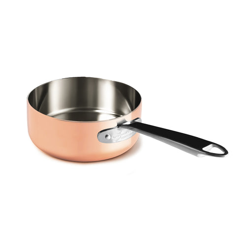 Agnelli Copper4 Casseruola Bassa Induzione Con Manico