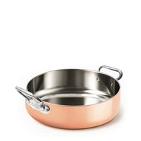 Agnelli Copper4 Tegame Basso Induzione Con 2 Maniglie