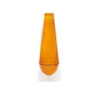 35 cm - Zafferano Conosfera Vaso Fiori In Vetro Borosilicato