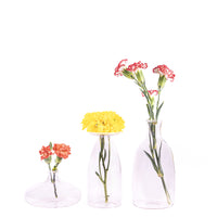 22 cm - Un Fiore Vase à fleurs en verre borosilicaté