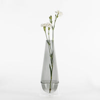 35 cm - Conosfera Vase à fleurs en verre borosilicaté