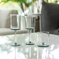 46.5 cl - Zafferano Discobolo Calice Vino Rosso In Vetro Set 4 Pz