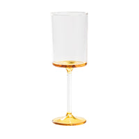 31 cl - Zafferano Discobolo Calice Vino Bianco In Vetro Set 4 Pz