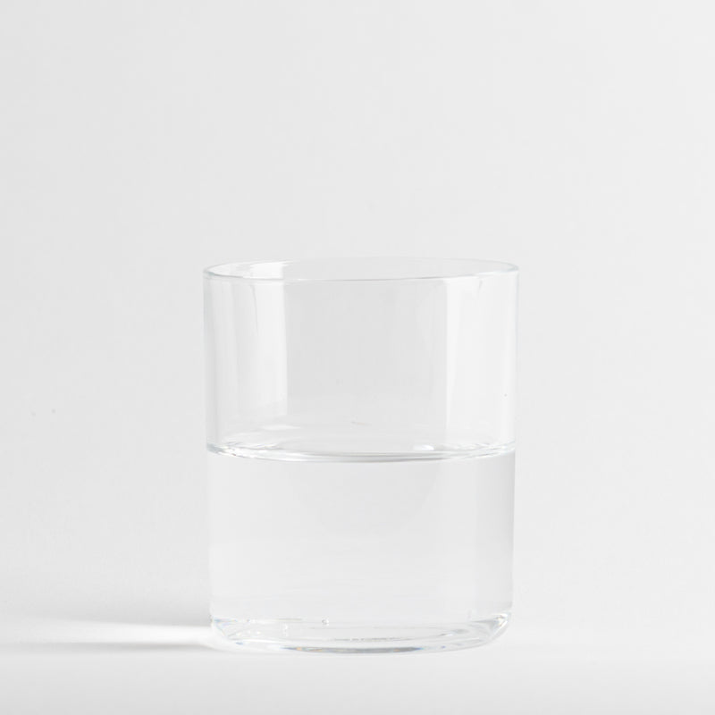 28 cl - Aere Bicchiere Acqua in Vetro Temperato - Set 3 Pezzi