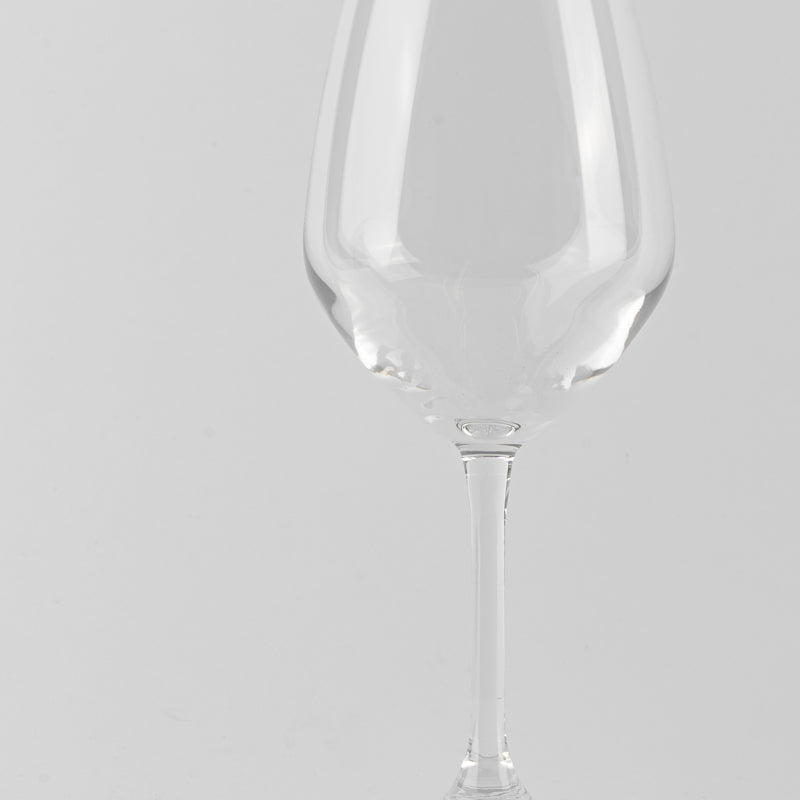 44.5 cl - Divino Calice Vino Bianco in Vetro - Set 12 Pezzi