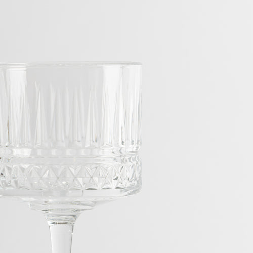 50 cl - Elysia Calice Cocktail in Vetro - Set 4 Pezzi