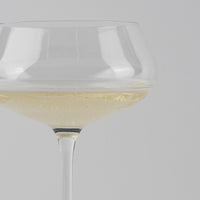 30 cl - Tentazioni Coppa Champagne in Vetro - Set 6 Pezzi