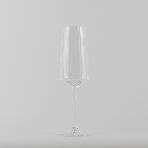 25.5 cl - Exclusiva Calice Flute in Vetro - Set 6 Pezzi
