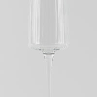 25.5 cl - Exclusiva Calice Flute in Vetro - Set 6 Pezzi