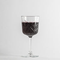 33 cl - Timeless Calice Vino Rosso in Vetro Temperato - Set 4 Pezzi
