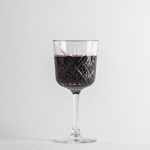 33 cl - Timeless Calice Vino Rosso in Vetro Temperato - Set 4 Pezzi